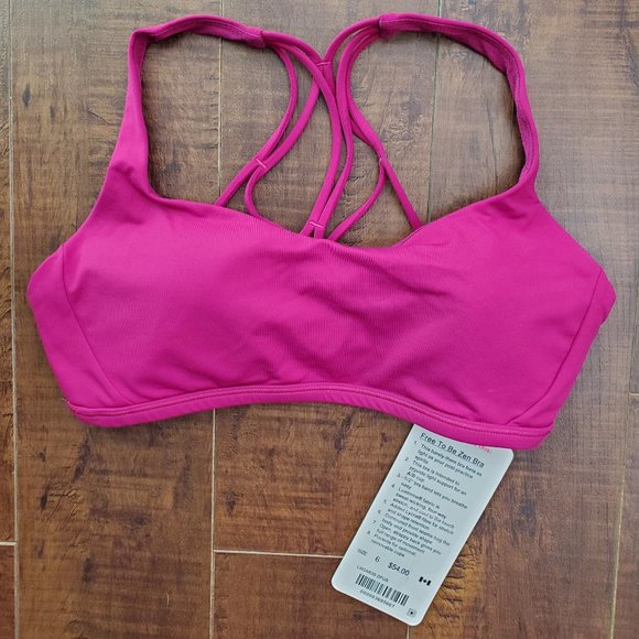 Brand New Lululemon Free To Be Zen Sports Bra
